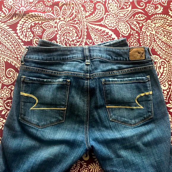 American Eagle Outfitters Denim Jeans Size 4 - Picture 2 of 2